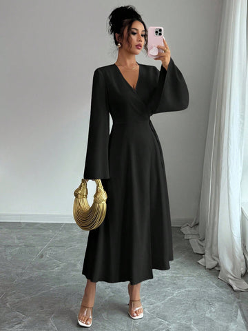 Rochie midi SHEIN, negru
