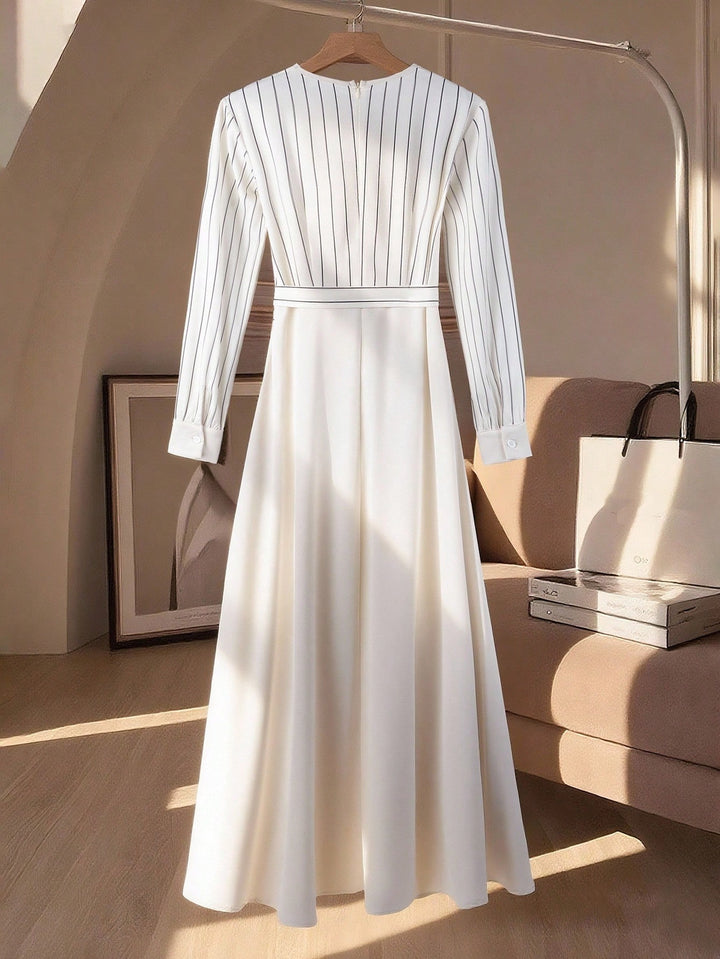 Rochie midi SHEIN, crem