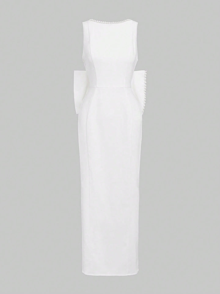 Rochie de ocazie SHEIN, alb