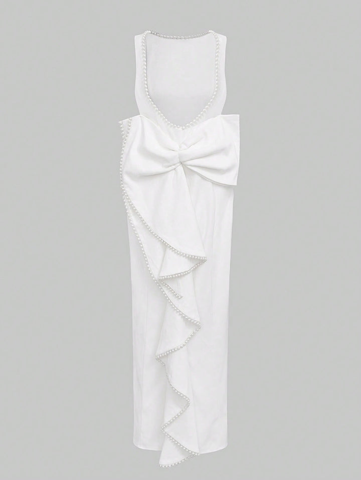 Rochie de ocazie SHEIN, alb