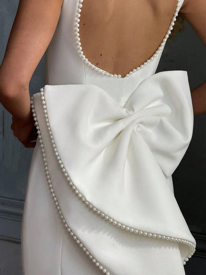 Rochie de ocazie SHEIN, alb