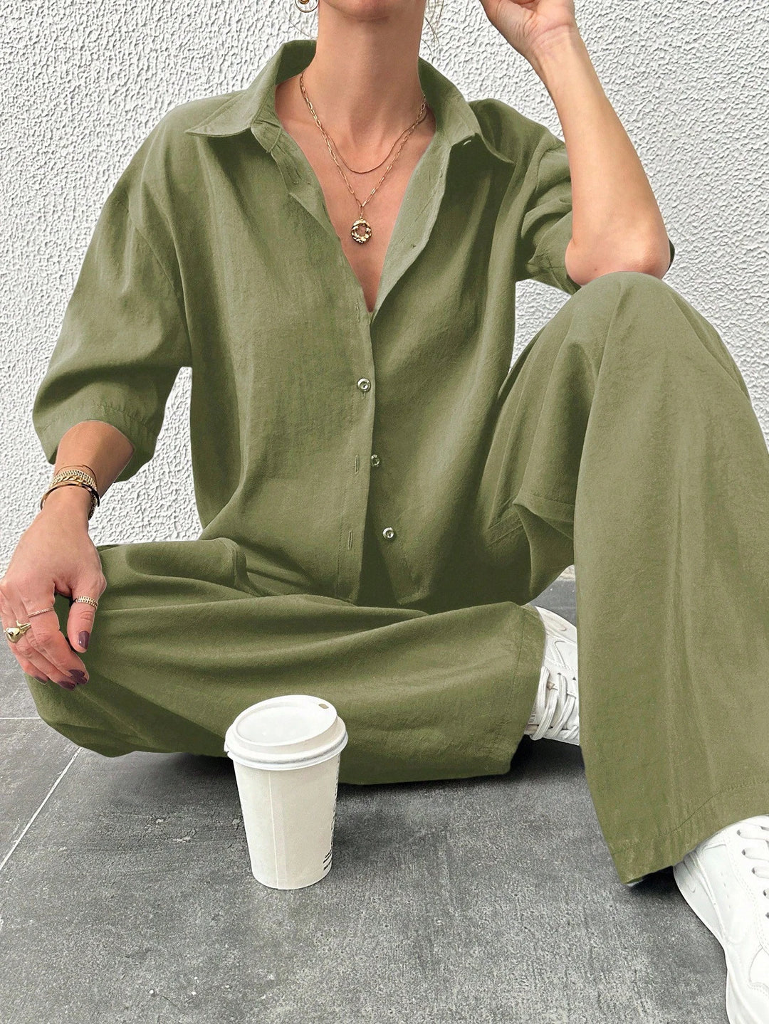 Compleu SHEIN, verde