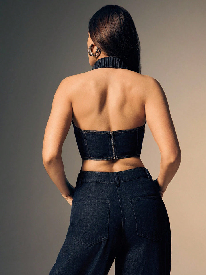 Top SHEIN, albastru