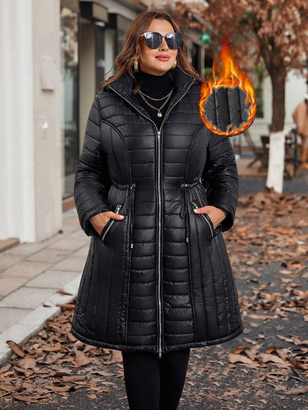 Palton SHEIN, negru