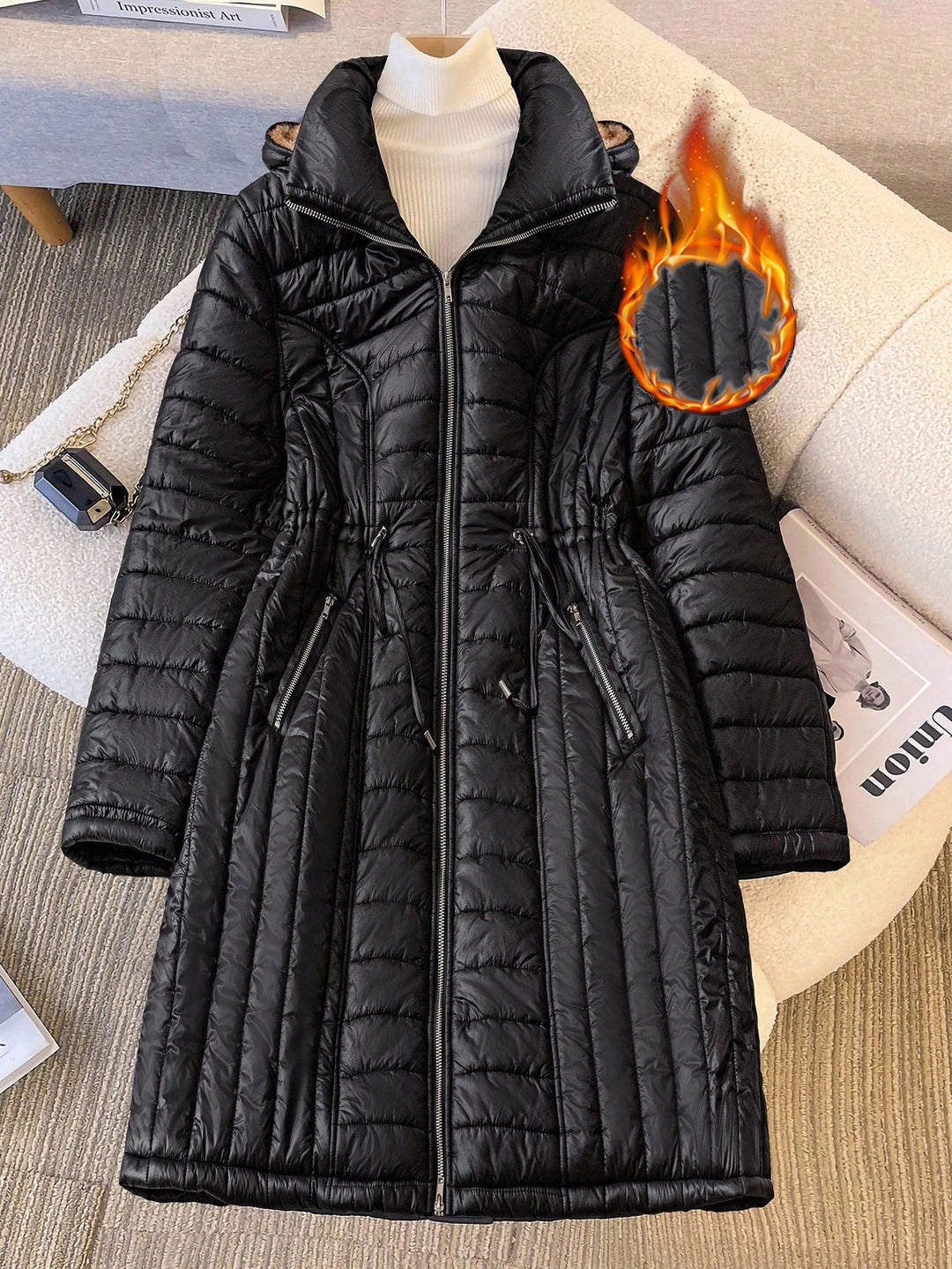 Palton SHEIN, negru
