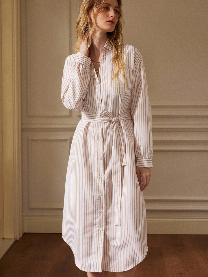 Rochie midi SHEIN, kaki