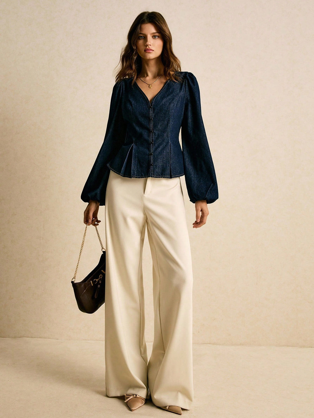 Top SHEIN, albastru