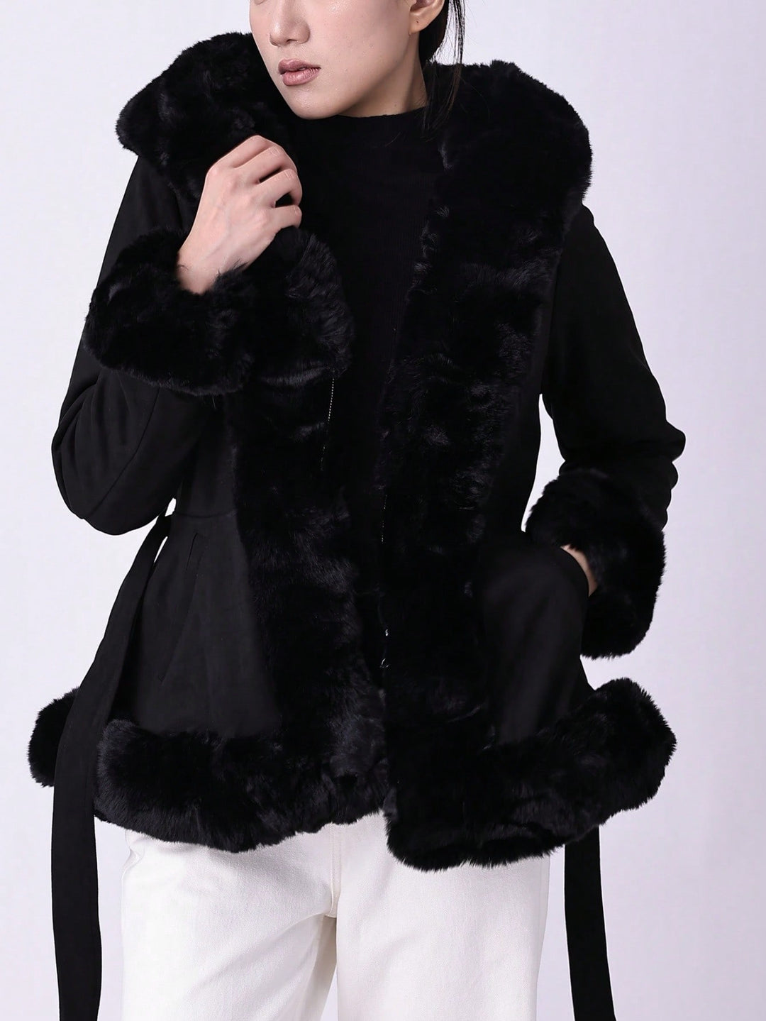 Palton SHEIN, negru