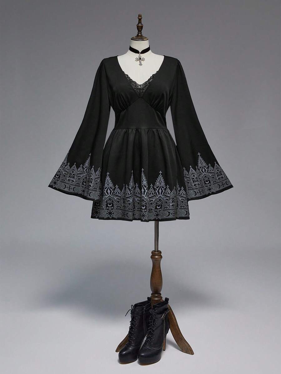 Rochie mini SHEIN, negru