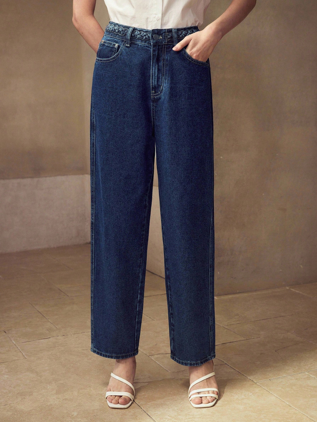 Jeans SHEIN, albastru