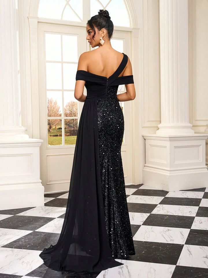 Rochie de ocazie SHEIN, negru