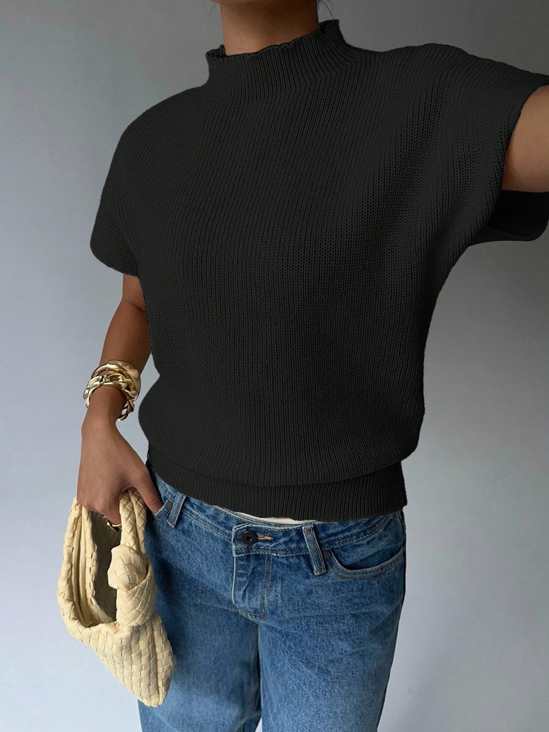 Pulover SHEIN, negru