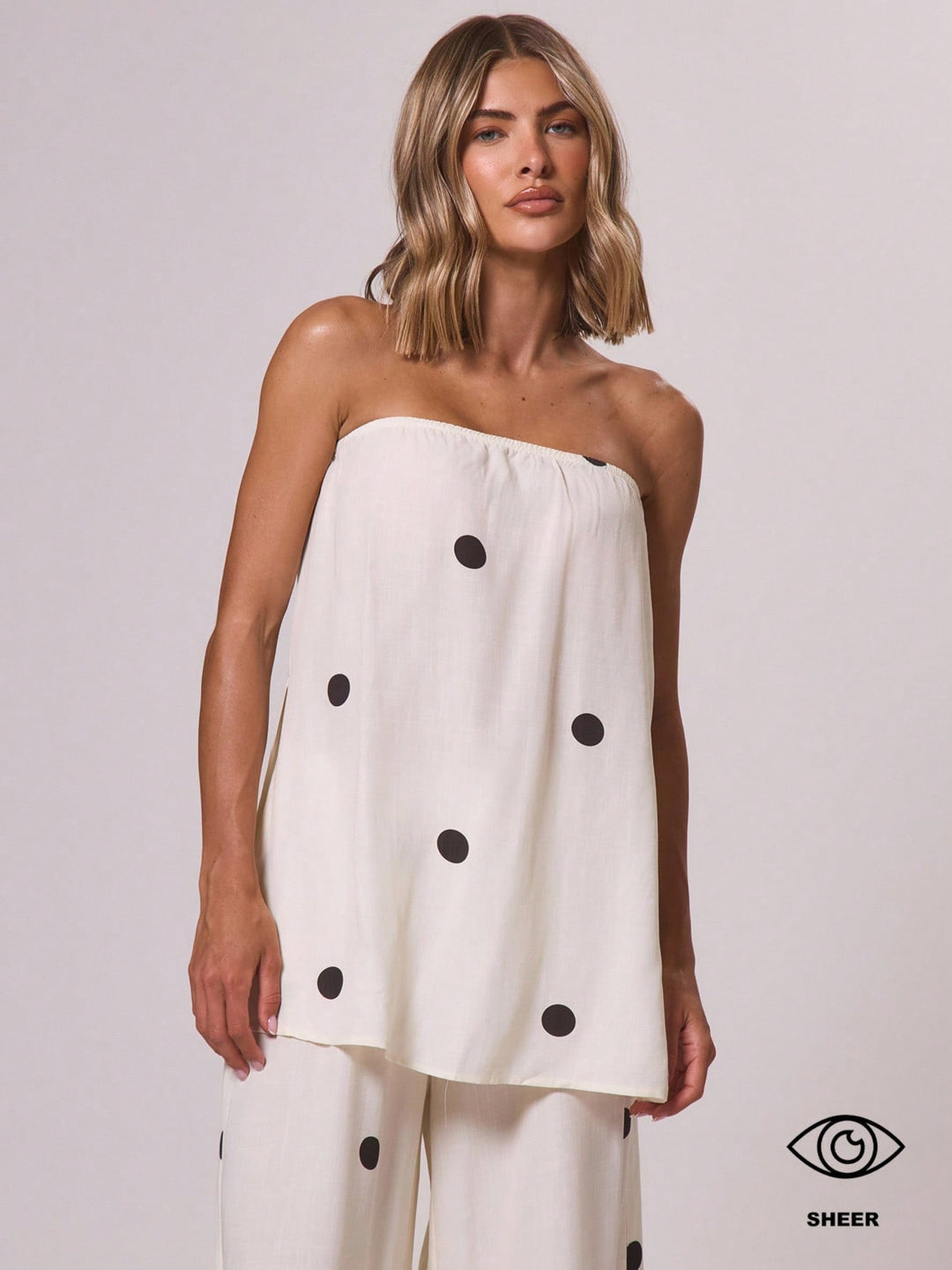 Top SHEIN, crem