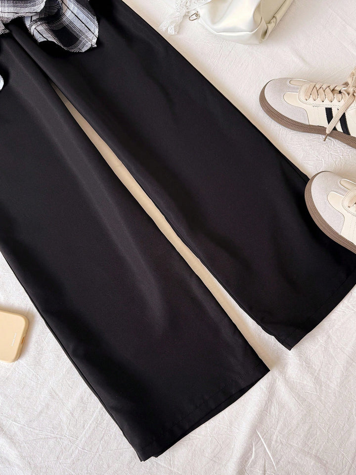 Pantaloni SHEIN, negru