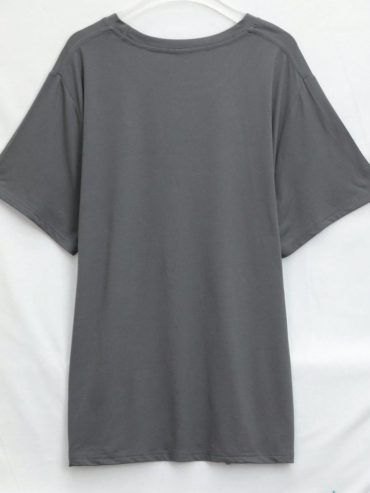 Tricou SHEIN, portocaliu