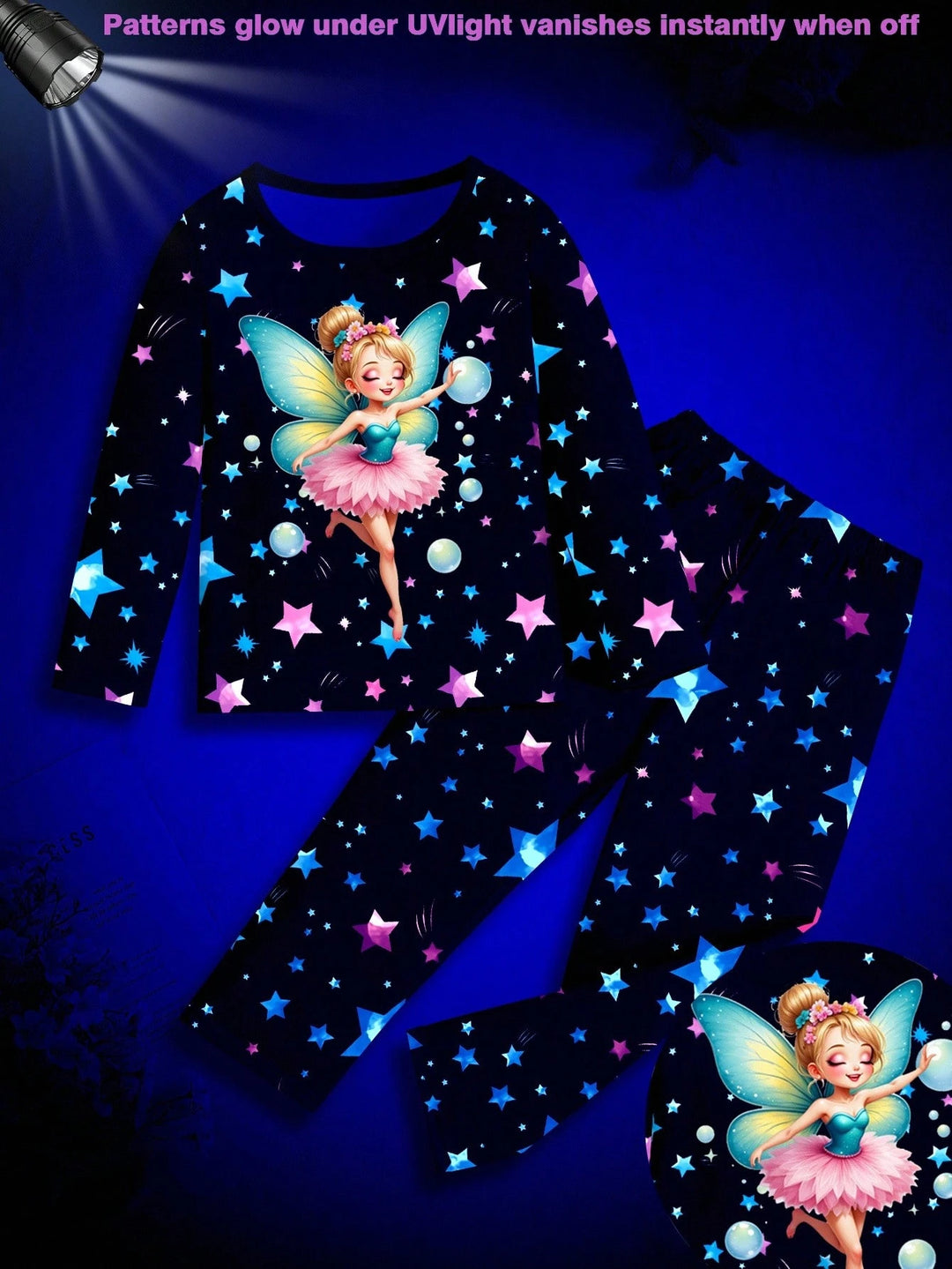 Compleu pijamale SHEIN, mix culori