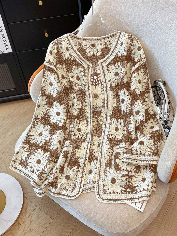 Cardigan SHEIN, kaki