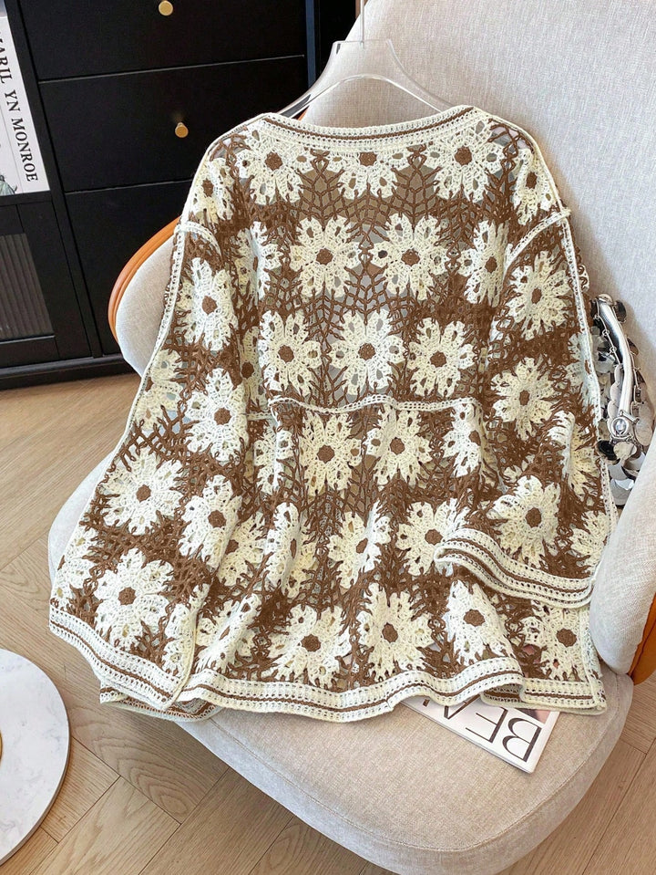 Cardigan SHEIN, kaki