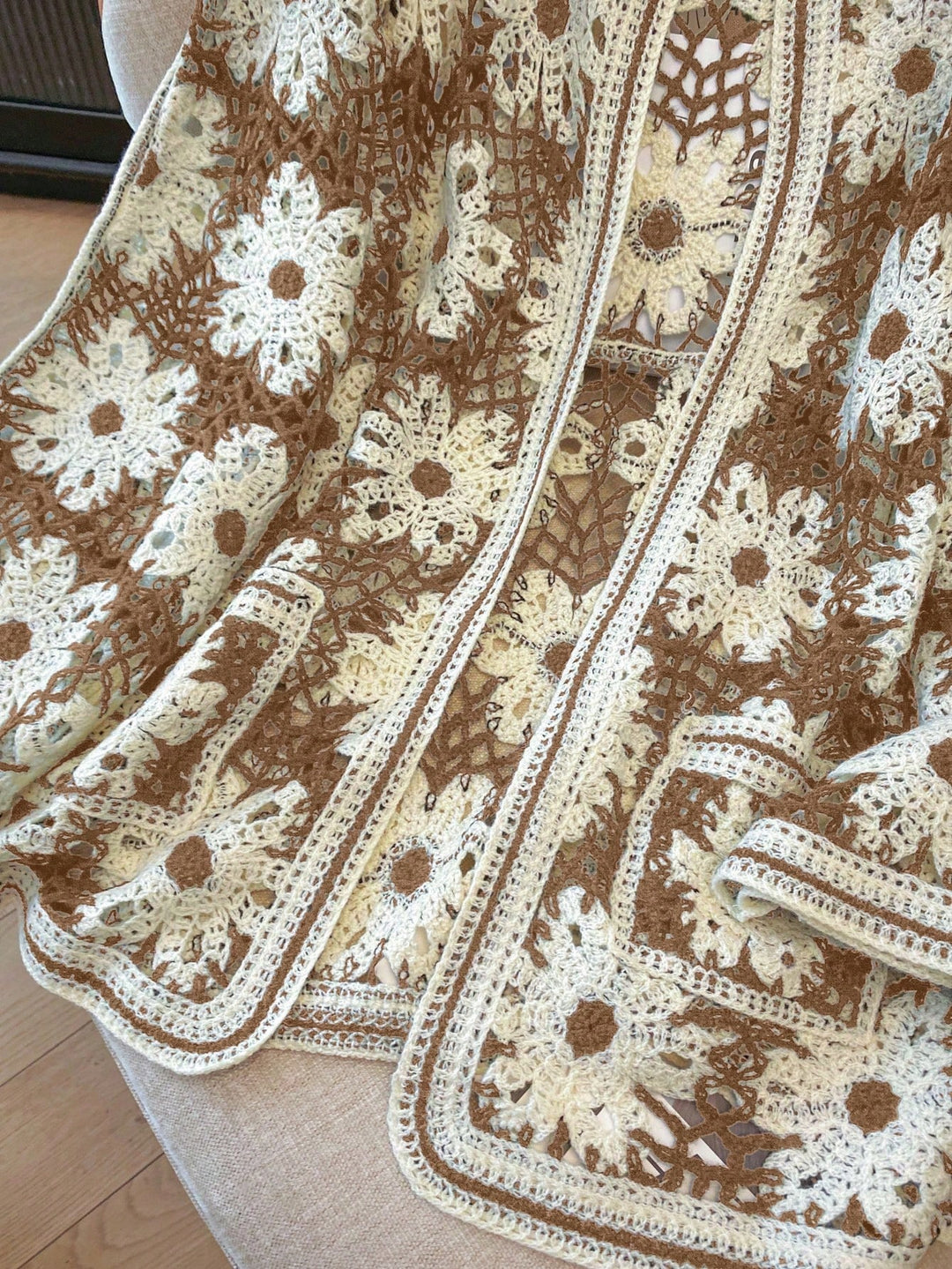 Cardigan SHEIN, kaki