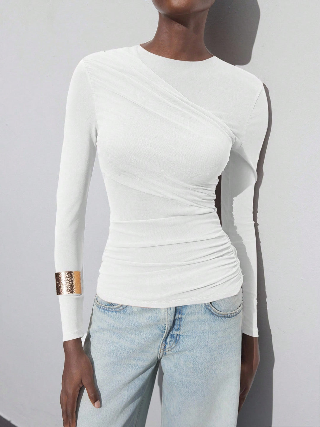 Tricou SHEIN, alb