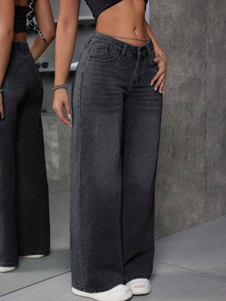 Jeans SHEIN, gri