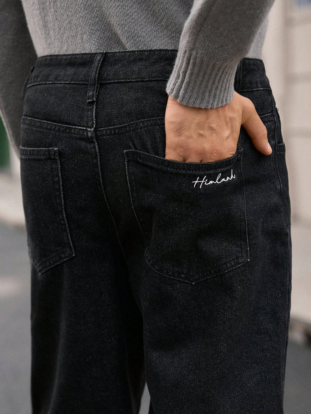 Jeans SHEIN, negru