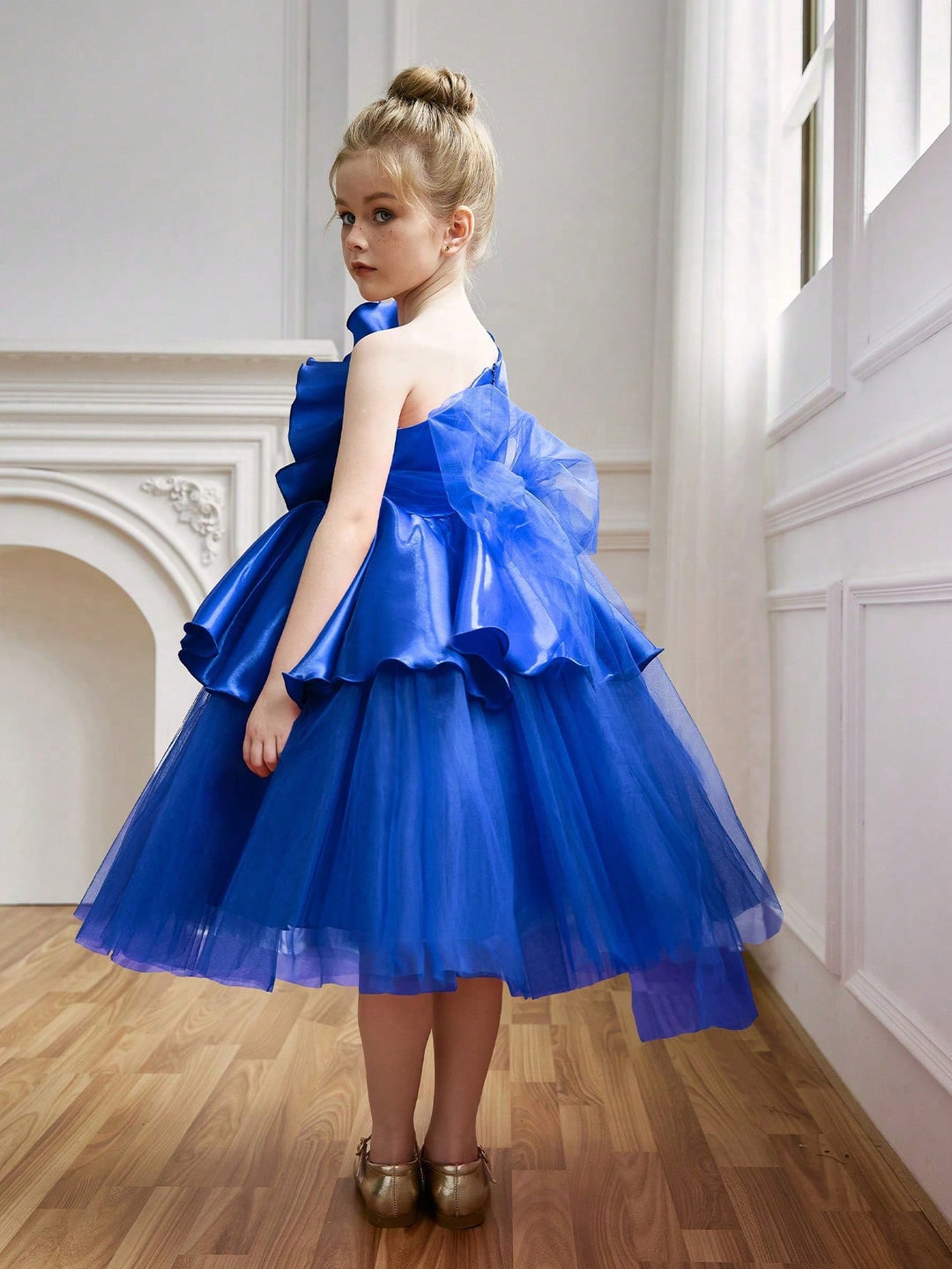 Rochie pentru fete SHEIN, albastru