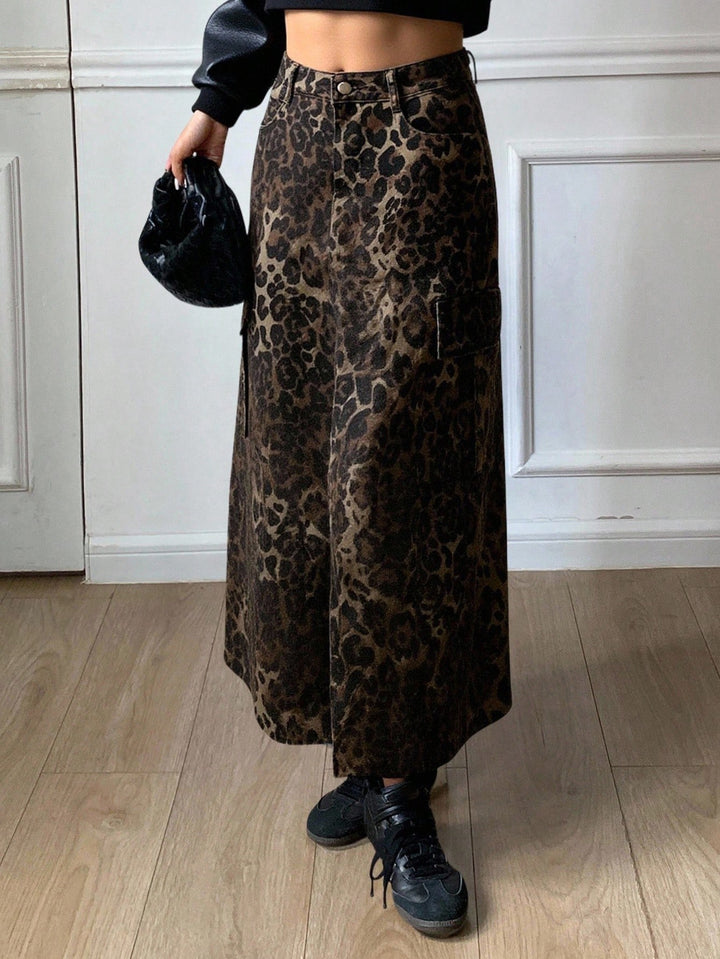 SHEIN maxi szoknya, többszínű
