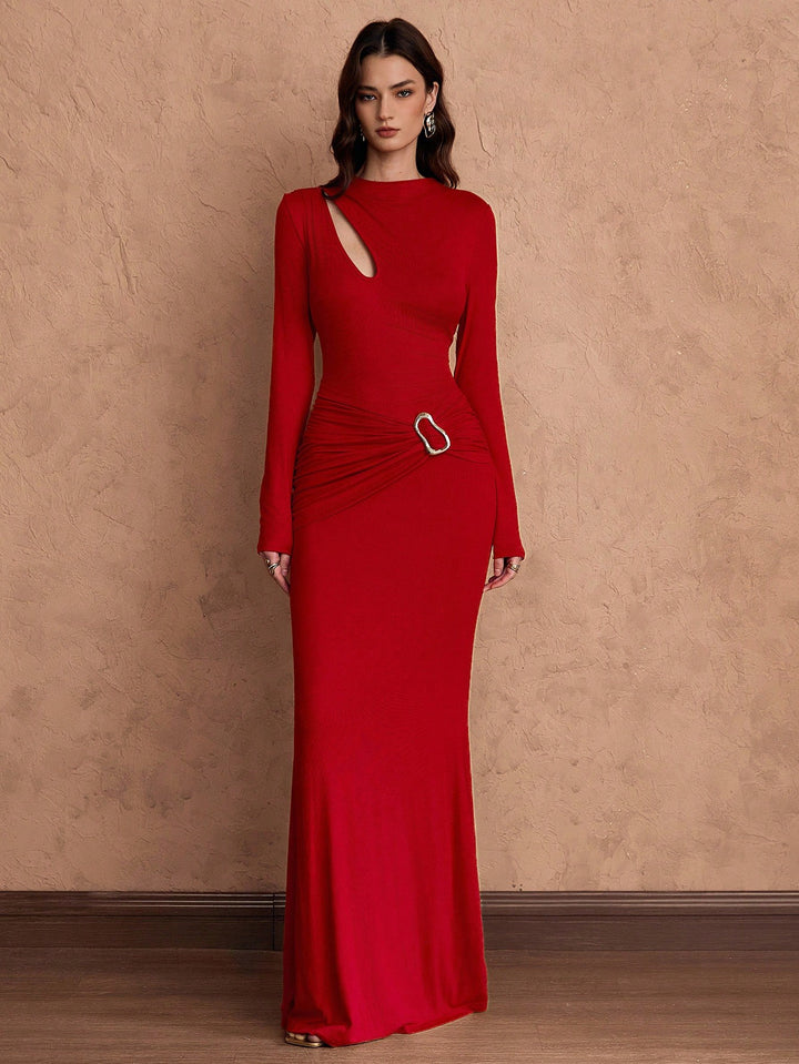 Rochie maxi SHEIN, roșu