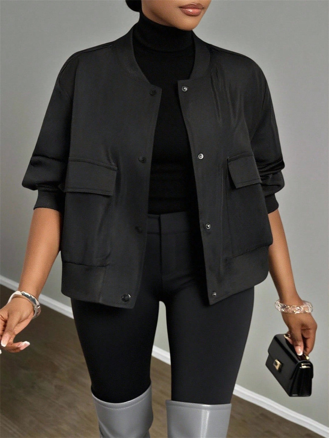 Palton SHEIN, negru