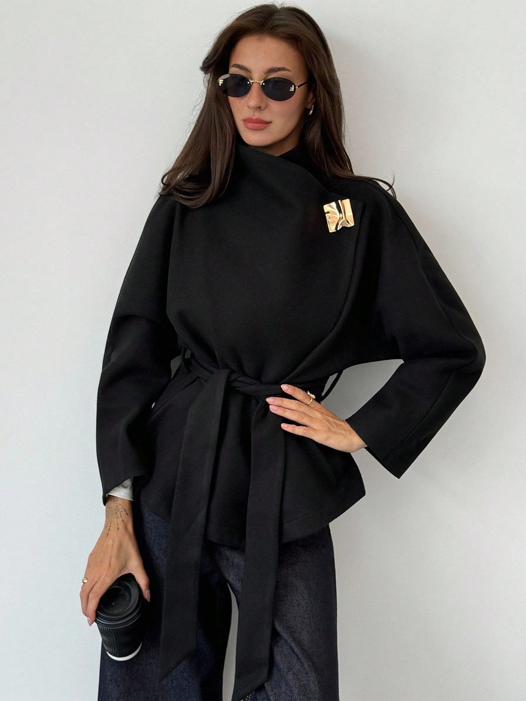 Palton SHEIN, negru