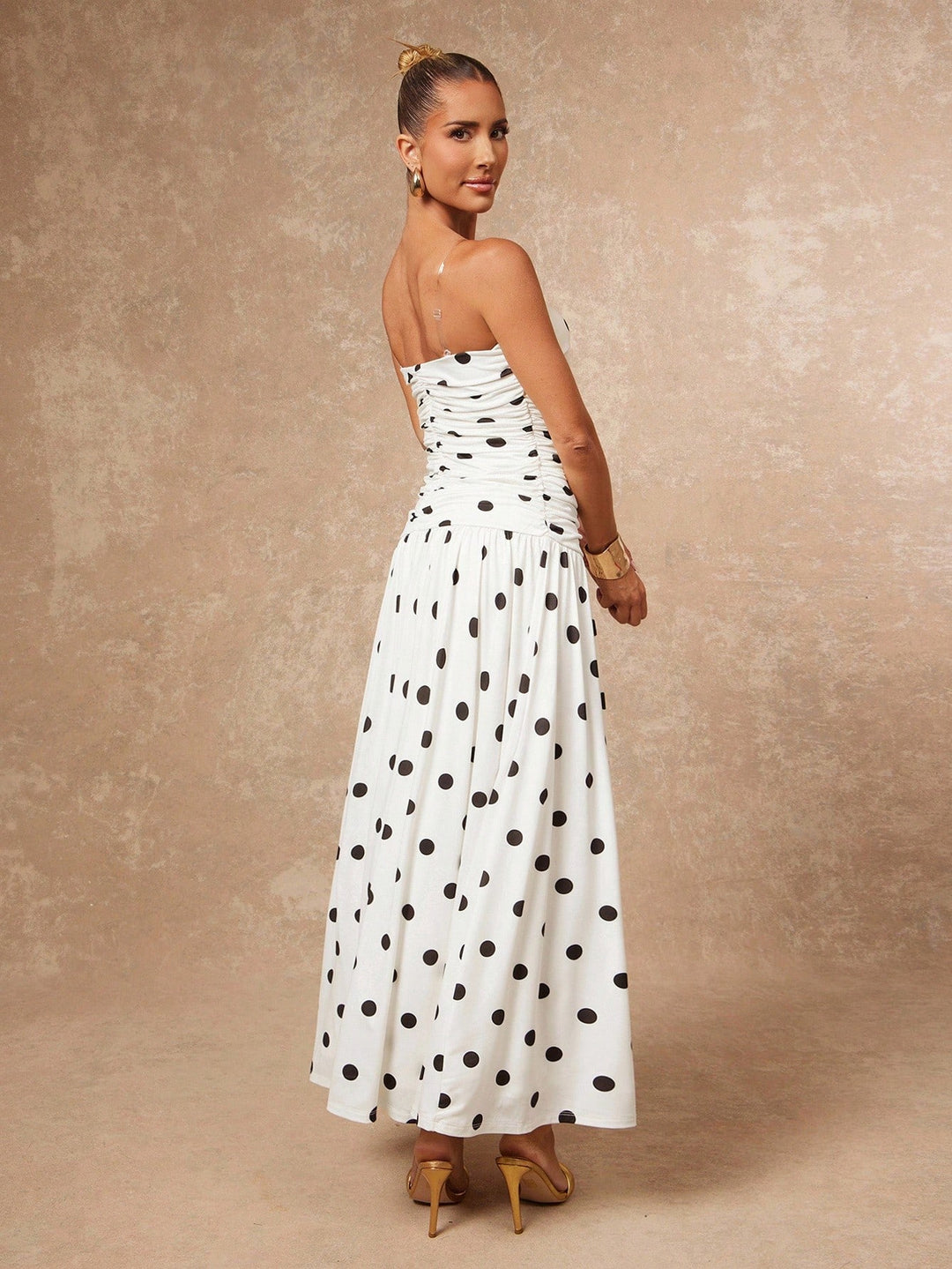 Rochie maxi SHEIN, alb