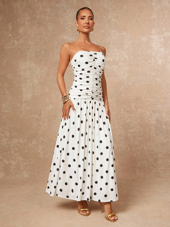 Rochie maxi SHEIN, alb