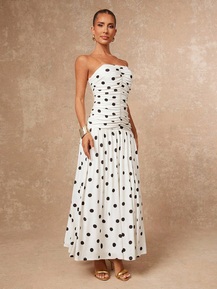 Rochie maxi SHEIN, alb