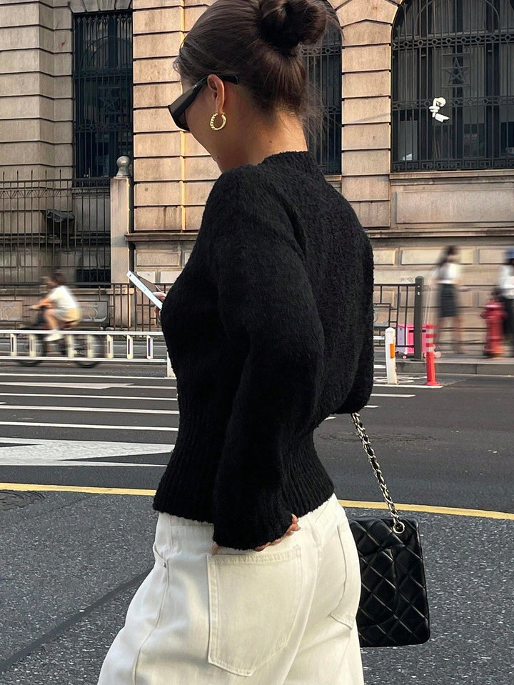 Cardigan SHEIN, negru