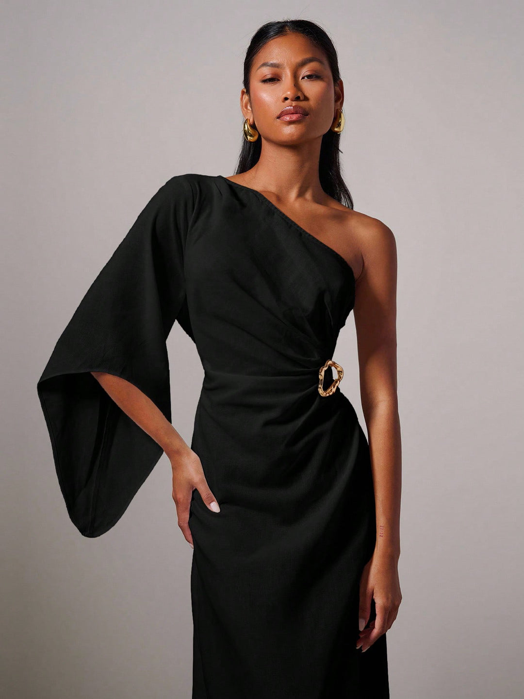 Rochie maxi SHEIN, negru