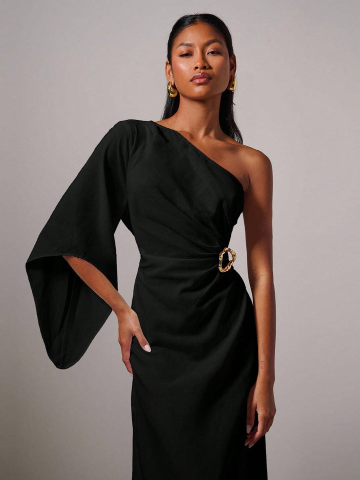 Rochie maxi SHEIN, negru