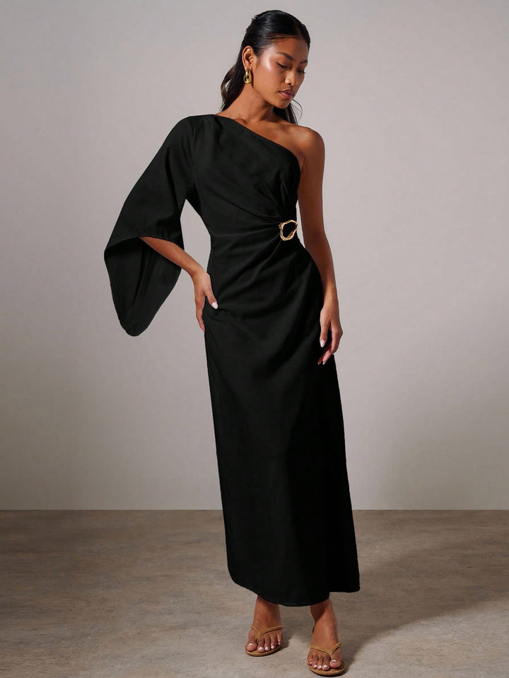 Rochie maxi SHEIN, negru