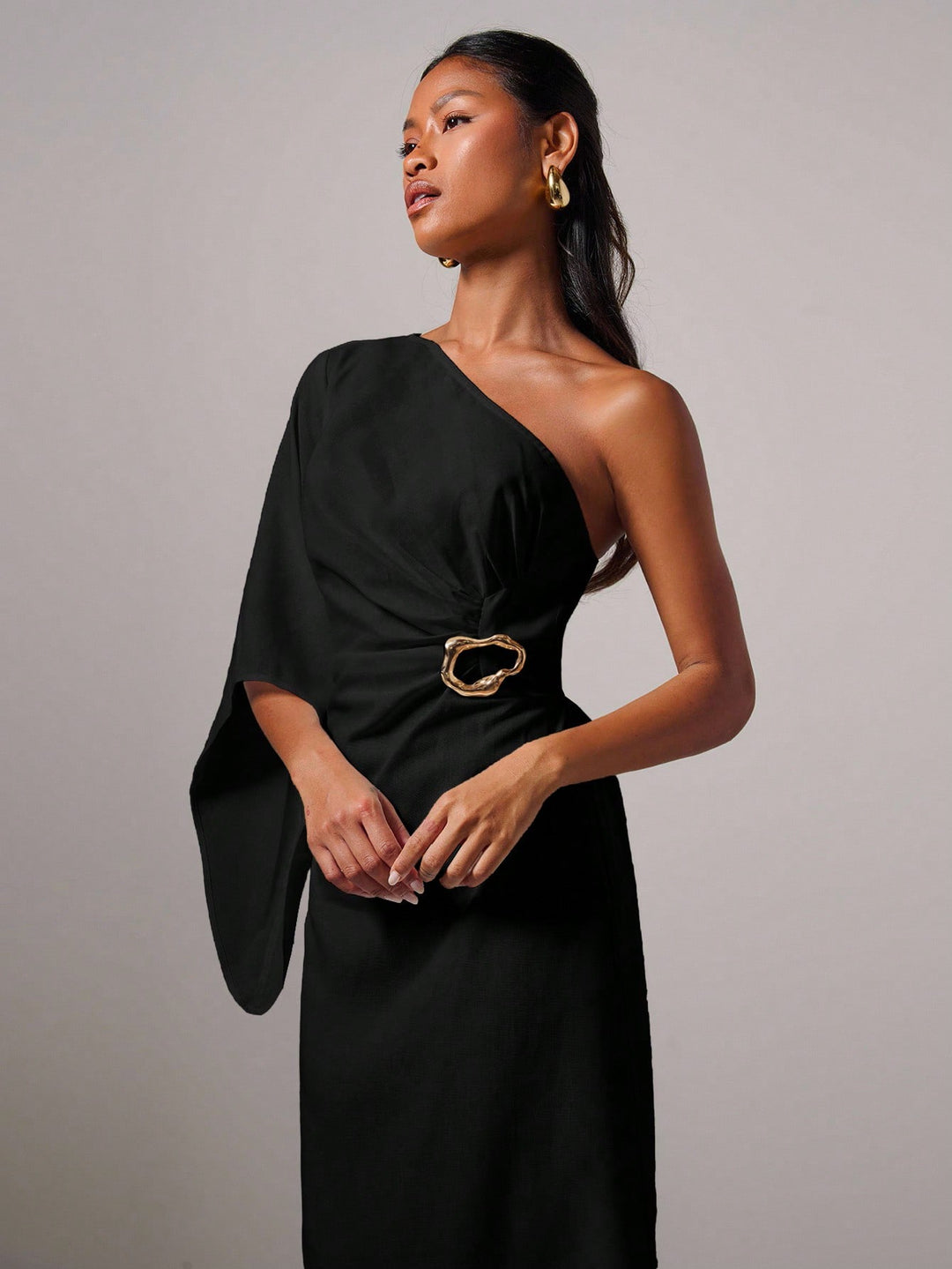 Rochie maxi SHEIN, negru