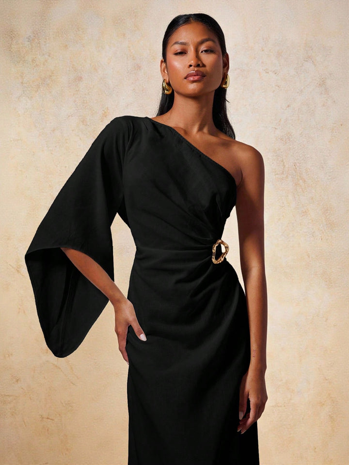 Rochie maxi SHEIN, negru
