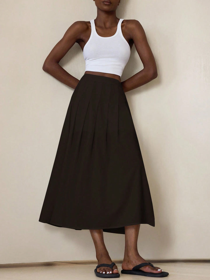 Fustă SHEIN, maro