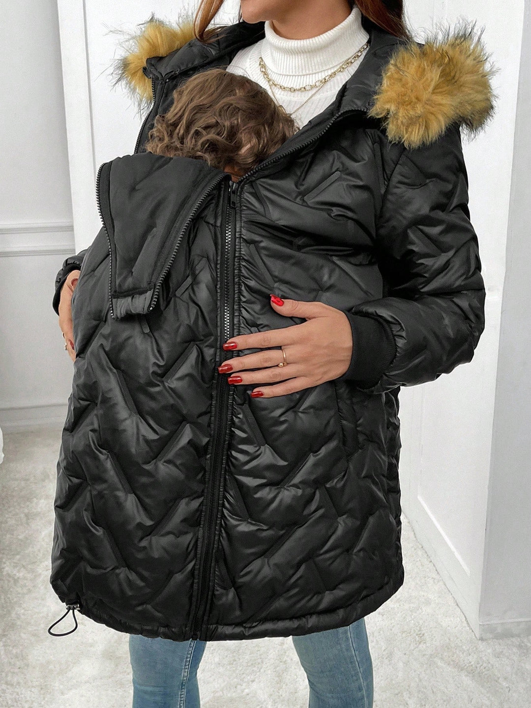 Palton SHEIN, negru