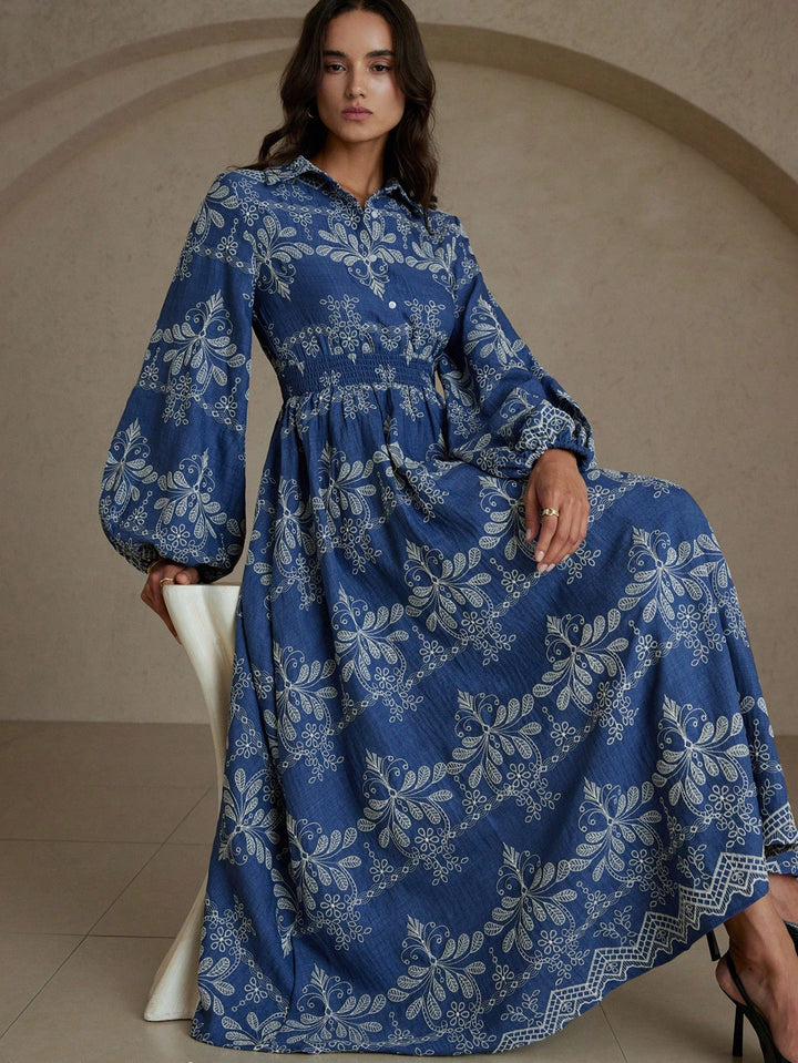 Rochie maxi SHEIN, mix culori
