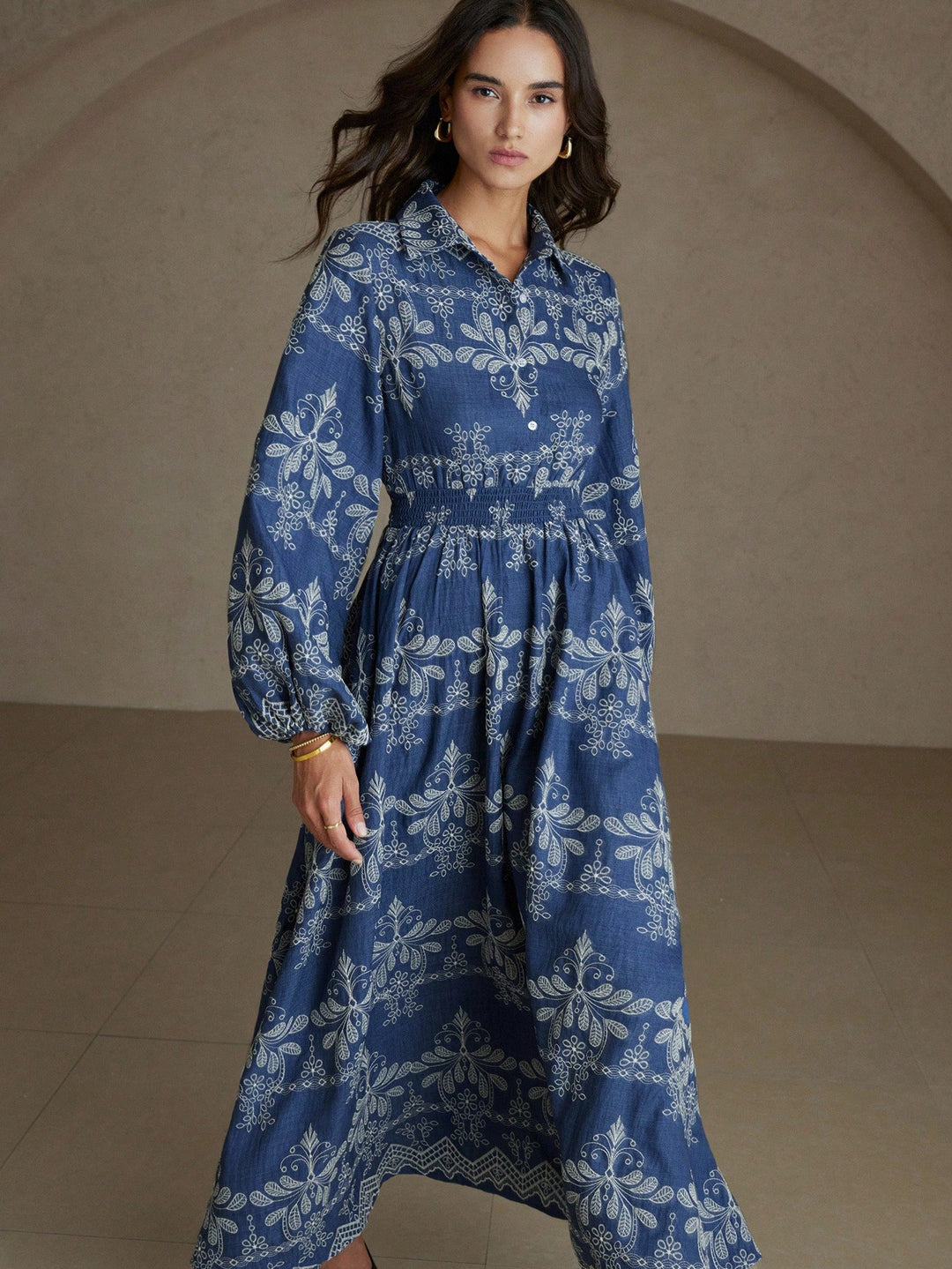 Rochie maxi SHEIN, mix culori