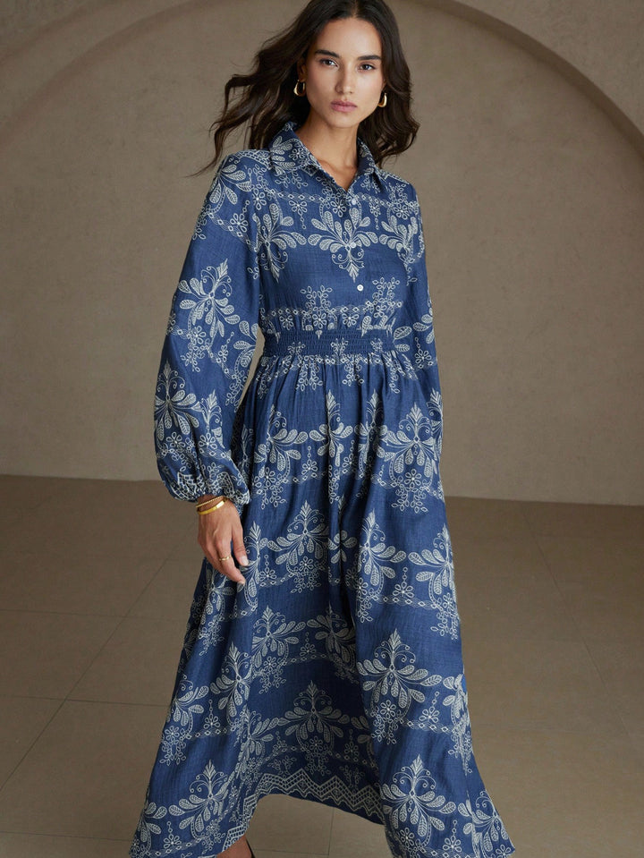 Rochie maxi SHEIN, mix culori