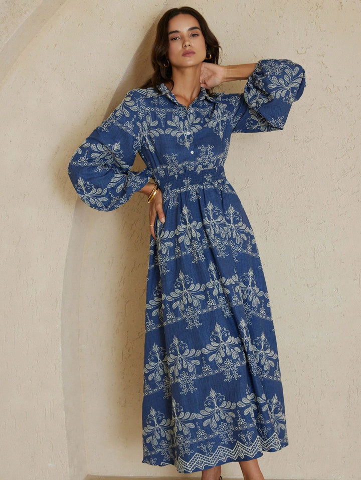 Rochie maxi SHEIN, mix culori