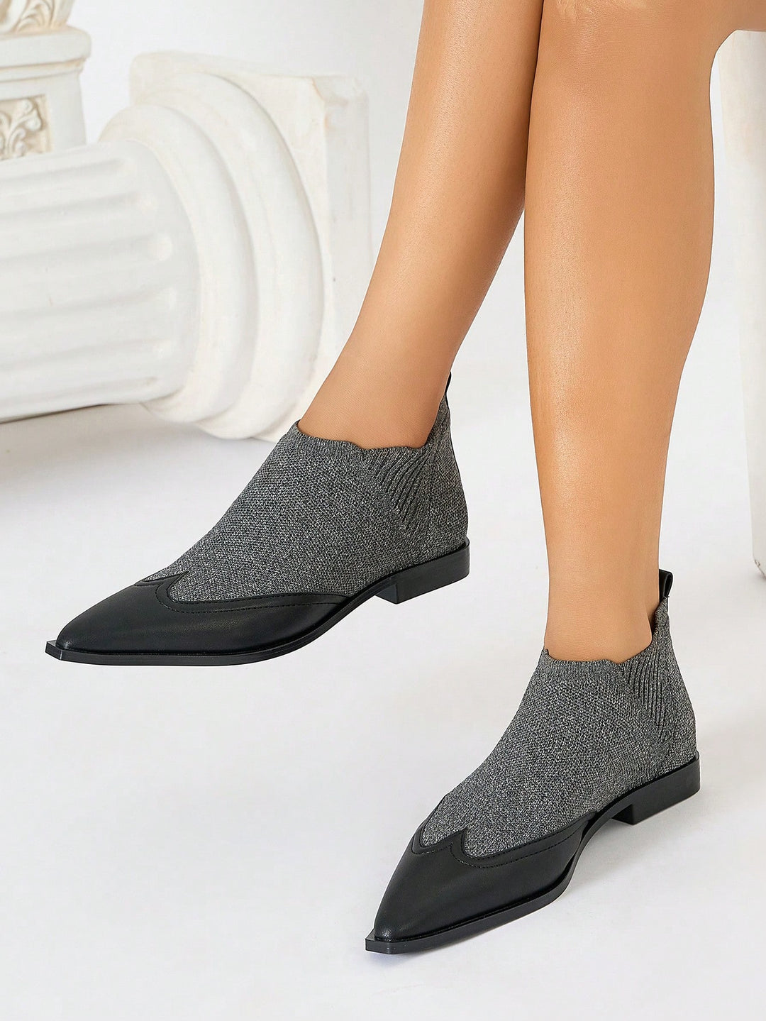 Pantofi SHEIN, gri