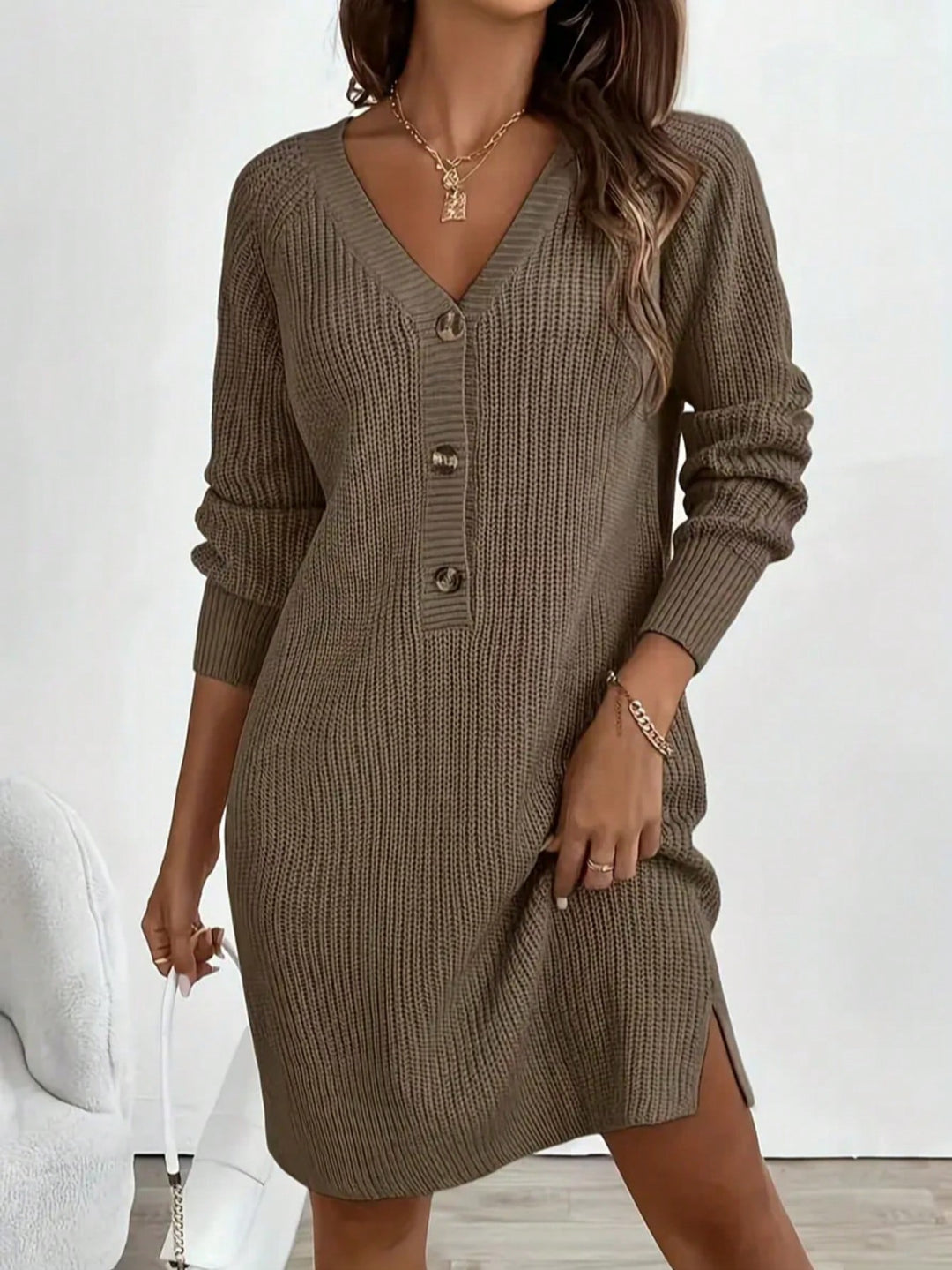 Rochie SHEIN, maro