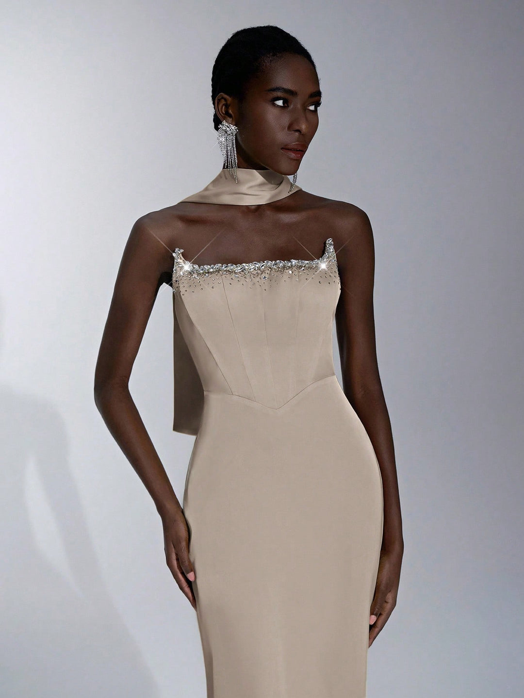 Rochie SHEIN, kaki