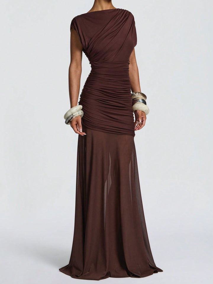 Rochie SHEIN, maro